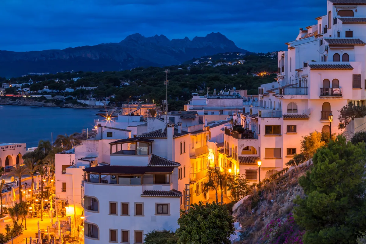 Zentrum von Moraira